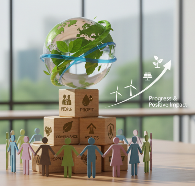 Sustainability and ESG values aligned with Vision 2030